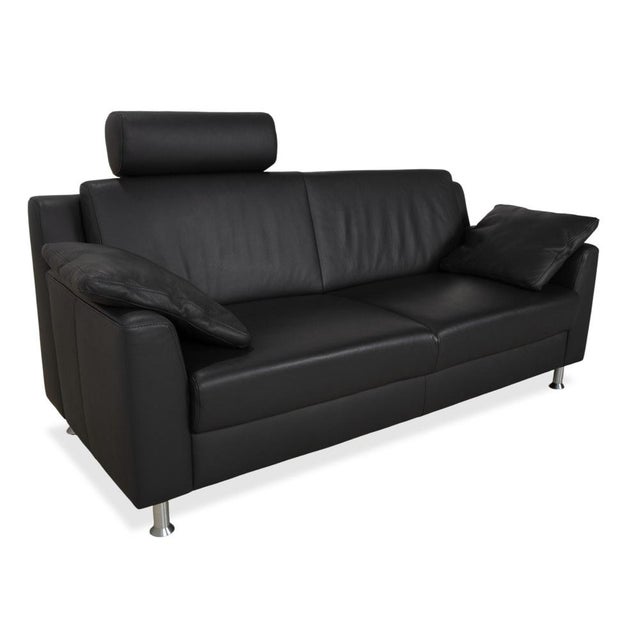 Mondo 2-Seater Sofas in Leather, Set of 2 For Sale - Image 4 of 18
