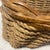 Mid-Century Appalachian Split Oak & Hand-Twisted Willow Gathering Basket With Bentwood Handle For Sale - Image 10 of 12
