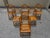 Campaign 1970s Set of 8 Campaign Bamboo Tortoiseshell Folding Chairs For Sale - Image 3 of 12
