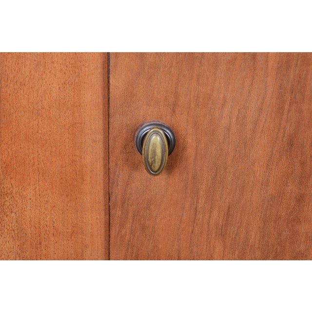 Art Deco Table Clock in Walnut, Chrome, and Glass, Czech, 1920s For Sale - Image 9 of 13