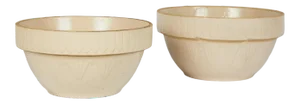 American Art Deco Earthenware Mixing Bowl Set