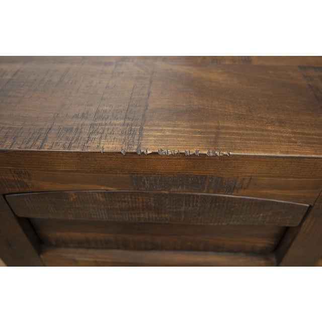 Rustic Atlantic 3 Drawer / 2 Door Console Table - 67" For Sale - Image 3 of 6