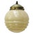 French Clichy Yellow Glass Pendant Lamp For Sale - Image 6 of 6