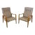 Pair Mid-Centry Bentwood Arm Chairs Attr. Thonet For Sale