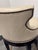 Cream Century Furniture Tracy Leather Swivel Bar Stool For Sale - Image 8 of 12
