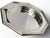 Early 20th Century Wallace Silversmiths Octagonal Art Deco Style Silver Plated Wine Coaster Dish For Sale - Image 9 of 12