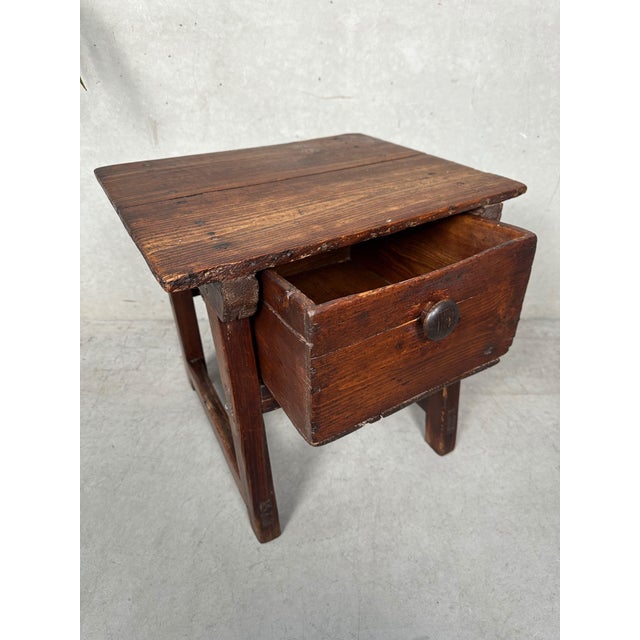 Vintage Brutalist Table, 1940s For Sale - Image 11 of 18
