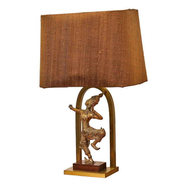 Vintage Shiva Table Lamp, Thailand For Sale