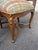 Vintage French Style Wood and Plaid Upholstered Dining Chairs- A Set of 6 For Sale - Image 9 of 11