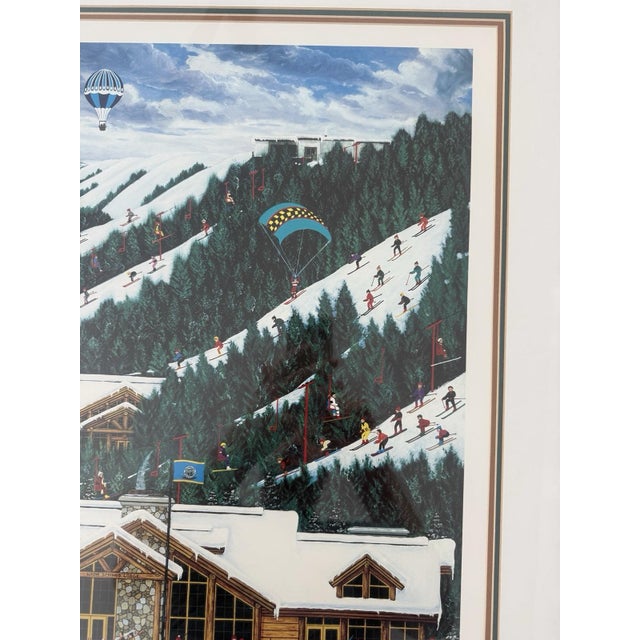 Framed, Hand-Signed Lithograph by Jane Wooster Scott Titled "Mountain Majesty” For Sale In Las Vegas - Image 6 of 13