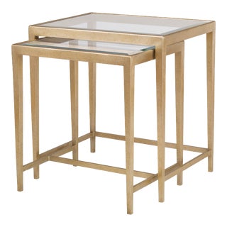 Wynwood Nesting Chairside Table - A Pair For Sale