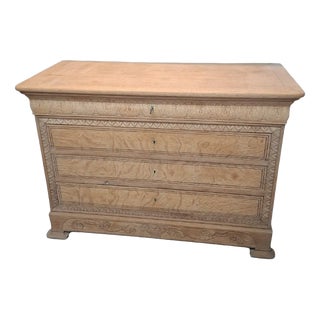 Louis Philippe Oak Chest of Drawers, 1890 For Sale