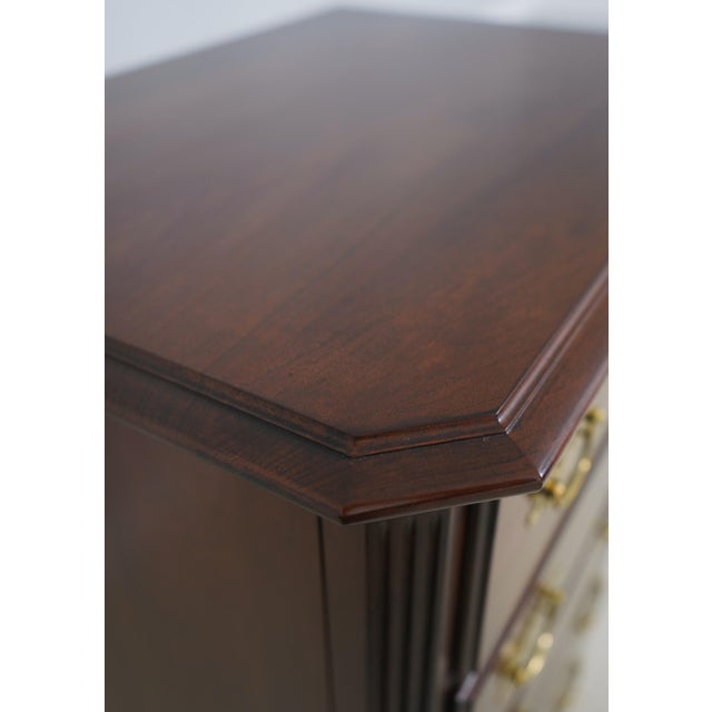 Brown Kincaid Cherry 7 Drawer Lingerie Chest For Sale - Image 8 of 15