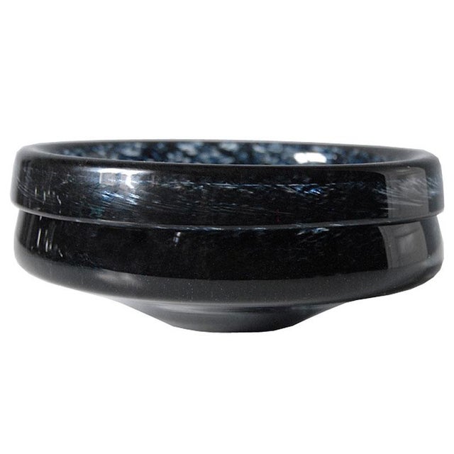 Mid-Century Modern Glass Bowl by Bo Borgstrom for Aseda, 1960s For Sale - Image 3 of 5