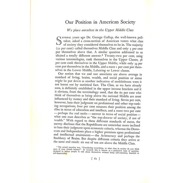 Paper "The Life and Opinions of a College Class: Harvard 1926" 1951 For Sale - Image 7 of 8