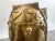 Large Sculptural Elephant Table Base in Carved Resin W Antique Gilt Finish For Sale - Image 11 of 15
