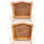 Louis XV Bergere Pair - Double Caned - Down Filled Clarence House Cushions For Sale - Image 11 of 12