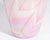 1990s Gibson Glass 1990 Pink Iridescent Art Glass Vase For Sale - Image 5 of 8
