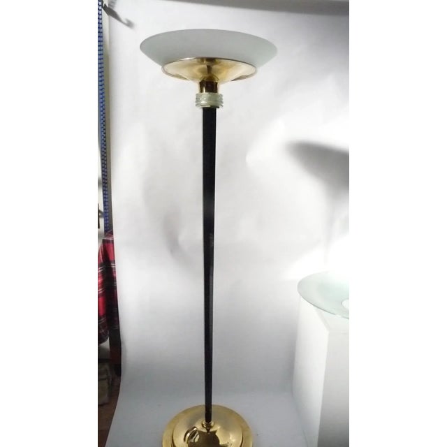 French Art Deco Floor Lamp, 1920s For Sale - Image 16 of 18