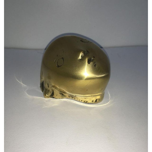 Vintage Italian Bronze Abstract Sculpture by Piero Perin, 1980 For Sale - Image 15 of 18