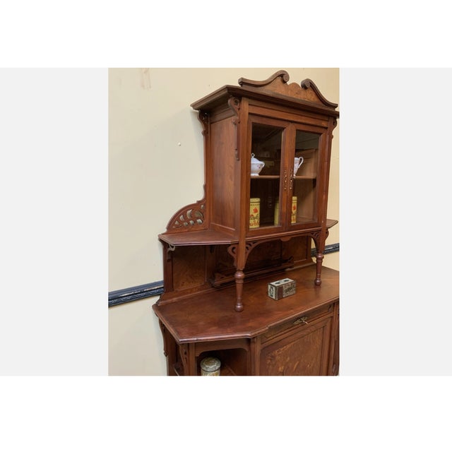 Antique Art Nouveau Buffet, 1900s For Sale - Image 4 of 13