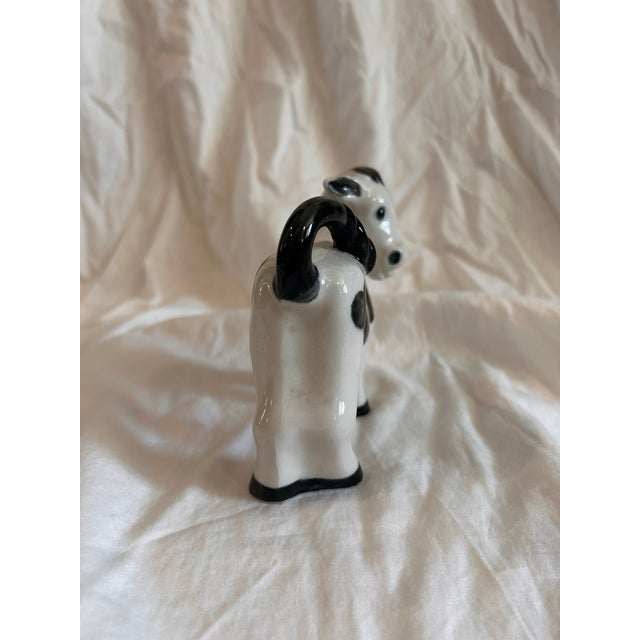 Mid Century Japanese Ceramic Cow Vase For Sale In Boise - Image 6 of 6