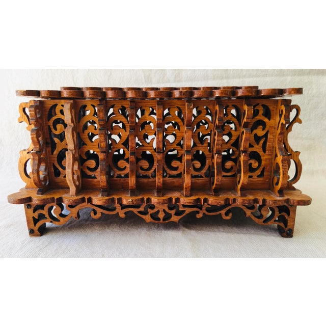 Early 20th Century Hand Carved Oak Treasure Box For Sale - Image 12 of 13