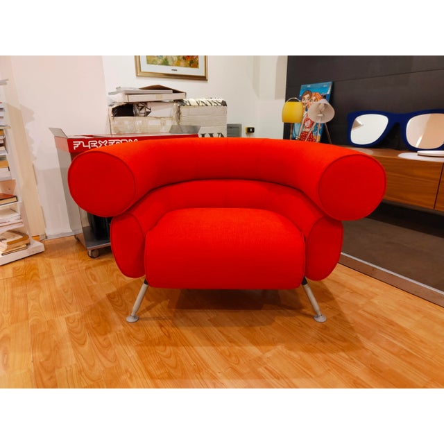 1990s Armchair by Afra & Tobia Scarpa for Meritalia, 1998 For Sale - Image 5 of 8