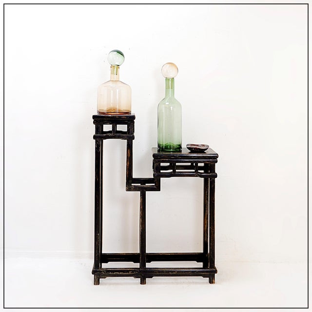 Asian Two-Tier Bonsai Stand, 1930 For Sale - Image 10 of 18