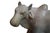 Hindu Hand Carved Marble Nandi Brahman Bull Statue For Sale - Image 9 of 14