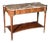 Vintage Mahogany and Marble Top Occasional Table For Sale