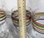 Libbey Glass Co. Mid 20th Century Libbey Mambo Fiesta Glasses Set of 6 For Sale - Image 4 of 10