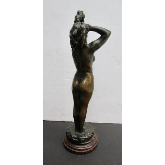 French Rodin Bronze Standing Female Nude For Sale - Image 3 of 10
