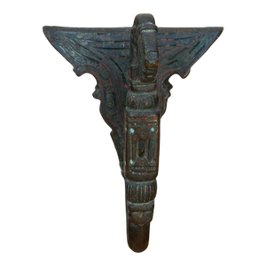 Diamond Shape Bronze Tribal Hook