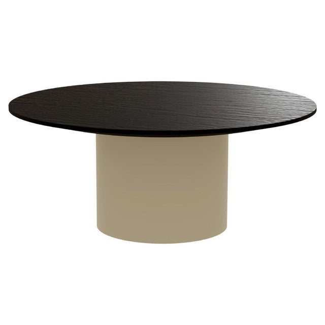 Primitive Gipsy 80 Low Basse Wood Top Table by Laurence Du Tilly For Sale - Image 15 of 15