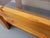 Vintage Coffee Table in Pine and Smoked Glass, 1970s For Sale - Image 9 of 18