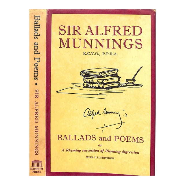 "Ballads and Poems" 1957 Munnings, Sir Alfred For Sale