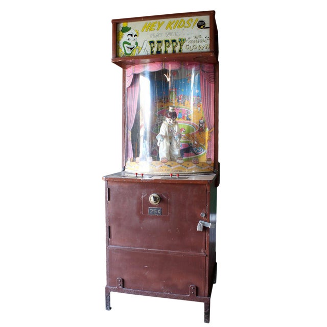 "Peppy" The Musical Clown Arcade Game Chairish