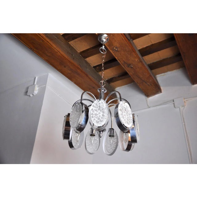 Hollywood Regency Pendant by Gaetano Sciolari, Italy, 1970s For Sale - Image 3 of 8