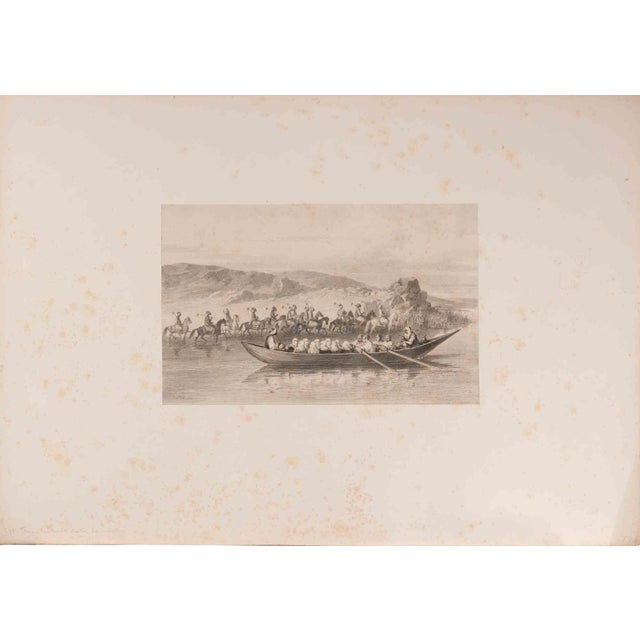 Auguste Raffet, Everyday Life of the Army, Lithograph, 1838 For Sale