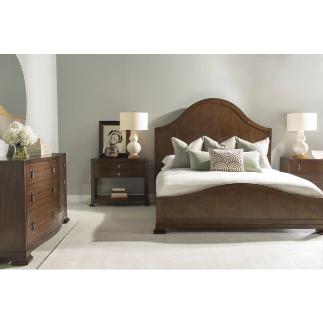 Century Furniture Century Furniture Cline Bowfront Nightstand For Sale - Image 4 of 4