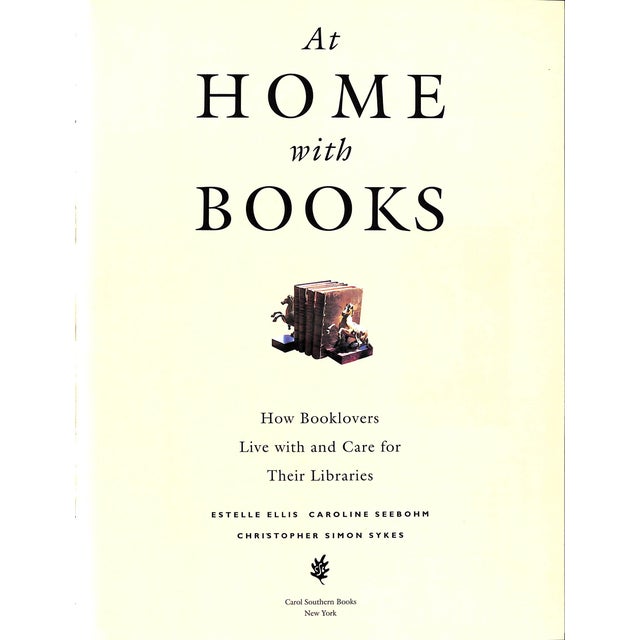 "At Home With Books: How Booklovers Live With and Care for Their Libraries" 1995 Ellis, Estelle, Seebohm, Caroline, and Sykes, Christopher Simon For Sale - Image 14 of 16