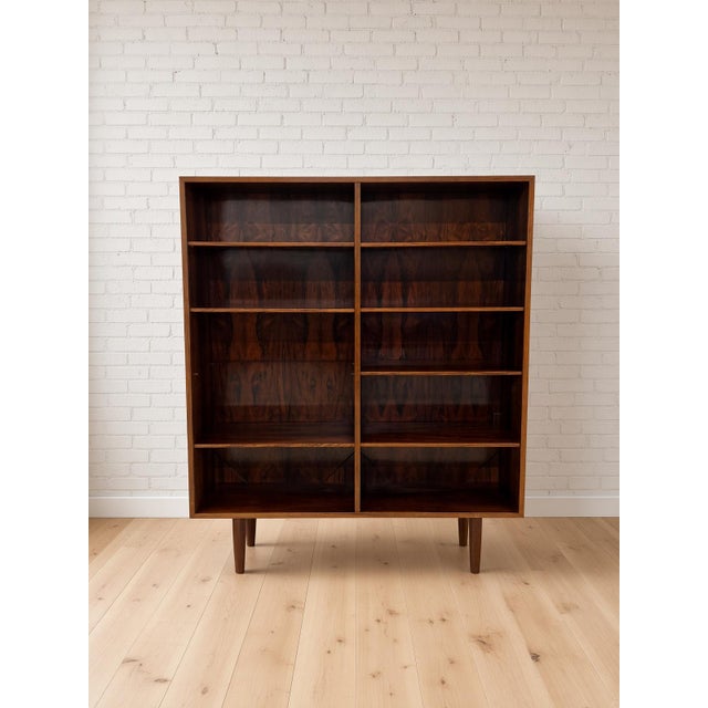 Gunni Omann Rosewood Model 6 Bookcase from Omann Jun Mobelfabrik, 1960s For Sale - Image 4 of 11