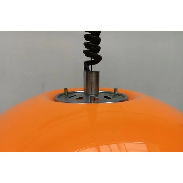 Guzzini Space Age Cabras Pendant Lamp by Luigi Massoni for Guzzini For Sale - Image 4 of 18