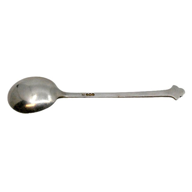 Metal Silver Ice Cream Scoop with Fleur De Lys on the Handle For Sale - Image 7 of 7