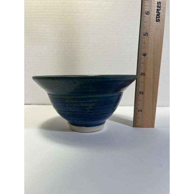 2010s 2014 Rose Candy California Artist Dish Bowl Signed Studio Art Pottery For Sale - Image 5 of 6