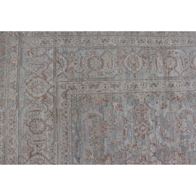 Hand-Knotted Muted Tabriz Rug by Keivan Woven Arts, 8'8" X 11'9" For Sale - Image 12 of 15