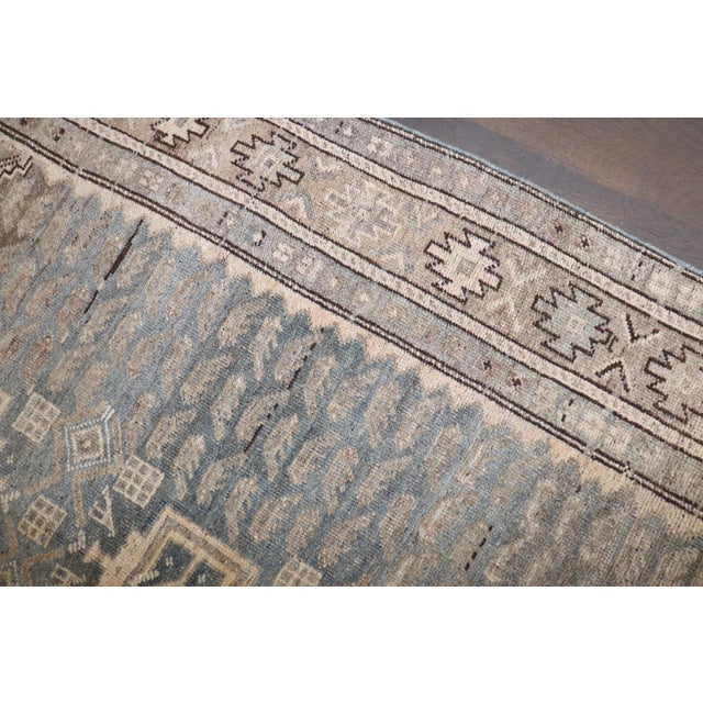 Kurd Bidjar Blue Gray Rug no. j5184 For Sale In New York - Image 6 of 9