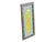 This exquisite vertical wall hanging features a vibrant silk embroidered panel set against a neutral matte, elegantly...