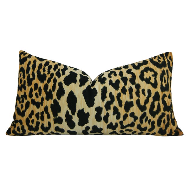 Leopard Print Velvet Pillow Cover Chairish